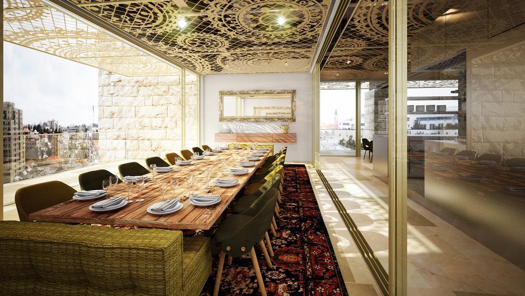 Herbert Samuel Kudüs Dış mekan fotoğraf The interior of the restaurant