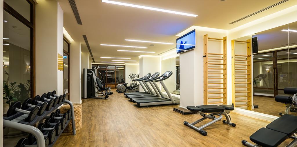 Herbert Samuel Kudüs Dış mekan fotoğraf The gym at the hotel