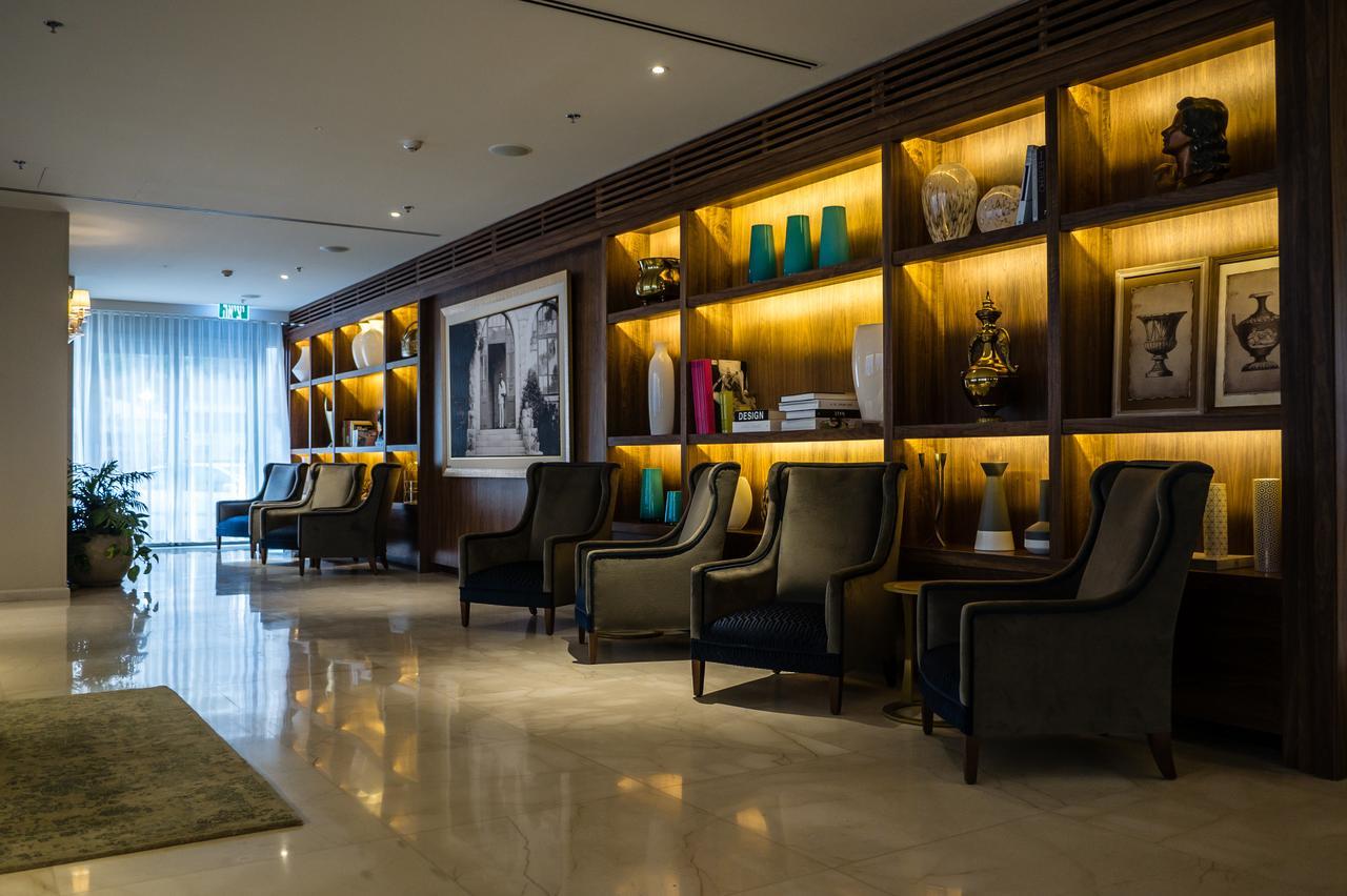 Herbert Samuel Kudüs Dış mekan fotoğraf The lobby of the hotel
